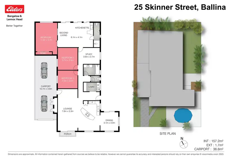 Floorplan of Homely house listing, 25 Skinner Street, Ballina NSW 2478