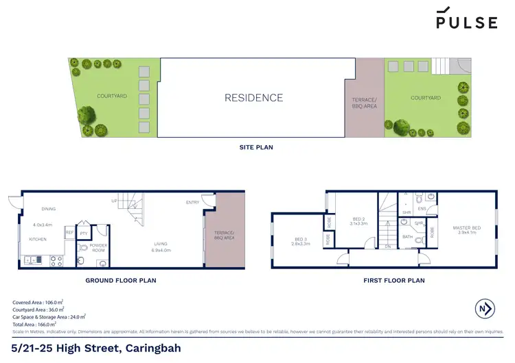 Floorplan of Homely townhouse listing, 5/21-25 High Street, Caringbah NSW 2229