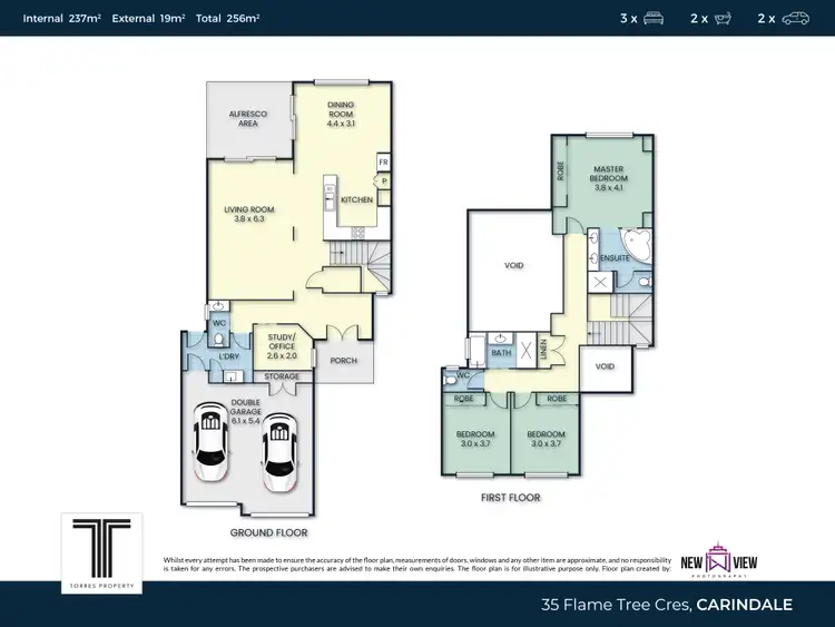 Floorplan of Homely house listing, 35 Flame Tree Crescent, Carindale QLD 4152