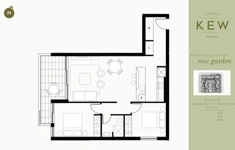 Floorplan of Homely apartment listing, G24/1 Josue Crescent, Schofields NSW 2762