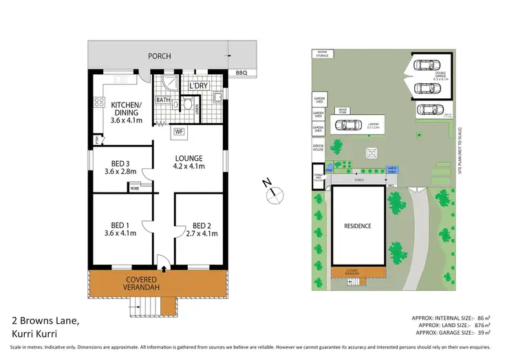 Floorplan of Homely house listing, 2 Browns Lane, Kurri Kurri NSW 2327