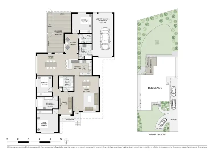 Floorplan of Homely house listing, 12 Nirimba Crescent, Heathcote NSW 2233