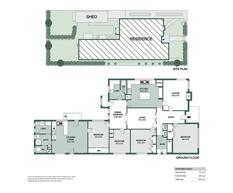 Floorplan of Homely house listing, 20 Poplar Street, Newcomb VIC 3219