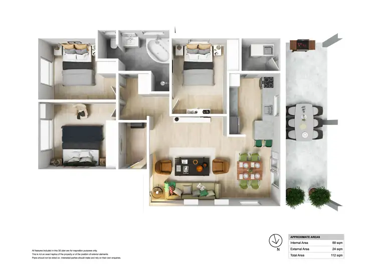 Floorplan of Homely house listing, 80 Ellalong Road, Pelton NSW 2325