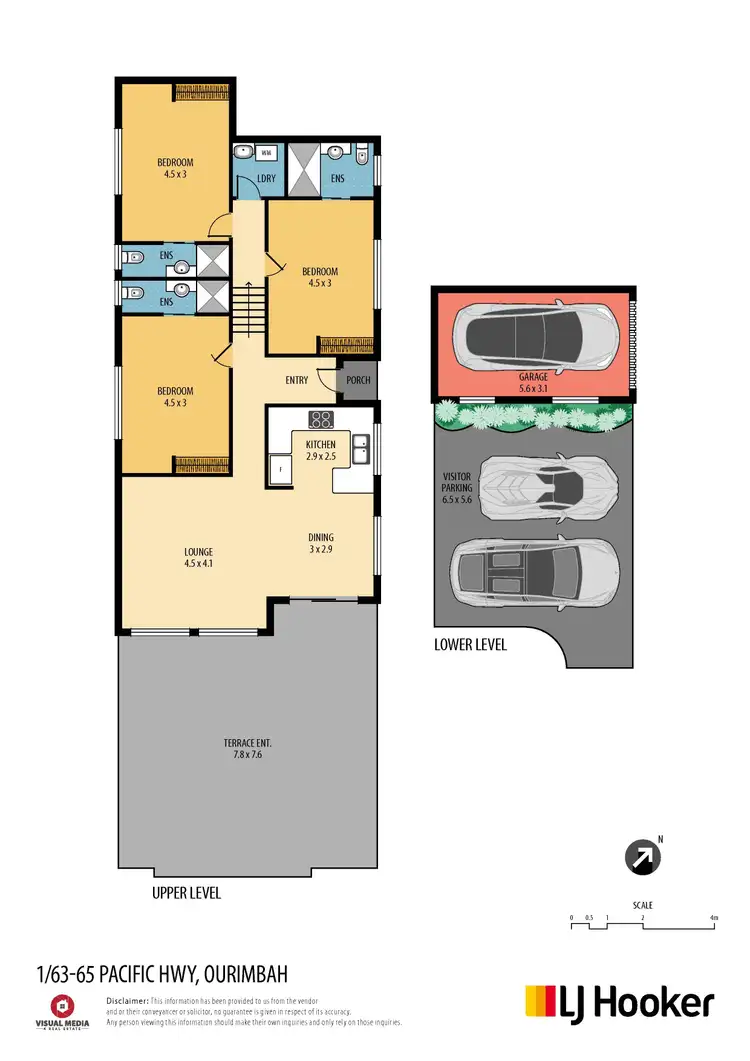 Floorplan of Homely apartment listing, 1/63-65 Pacific Highway, Ourimbah NSW 2258
