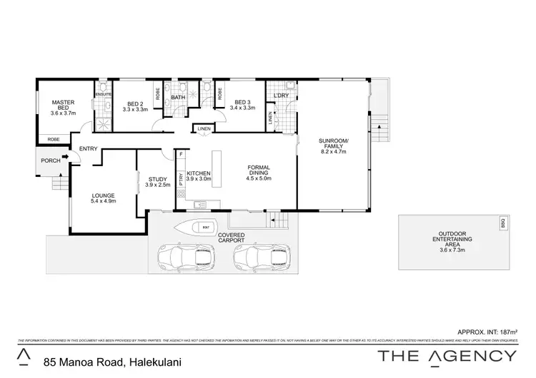Floorplan of Homely house listing, 85 Manoa Road, Halekulani NSW 2262