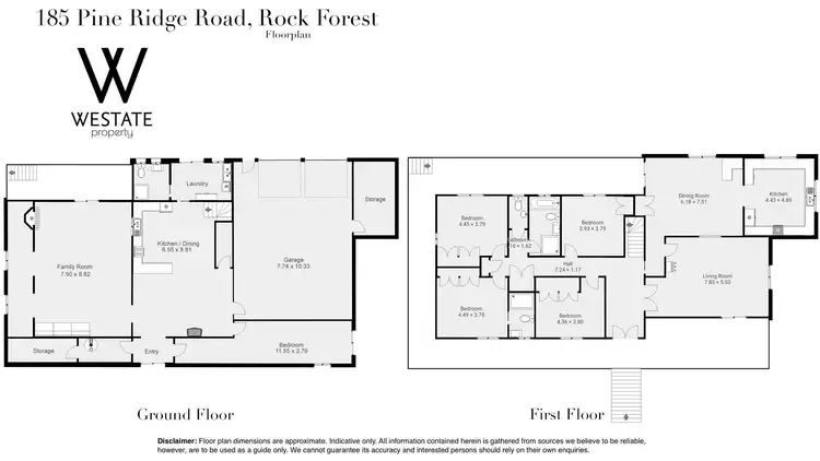 Floorplan of Homely rural property listing, 185 Pineridge Road, Rock Forest NSW 2795