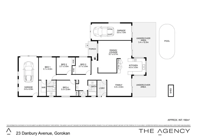 Floorplan of Homely house listing, 23 Danbury Avenue, Gorokan NSW 2263