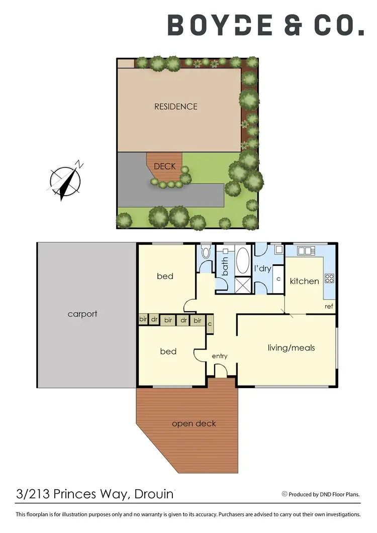 Floorplan of Homely unit listing, 3/213 Princes Way, Drouin VIC 3818