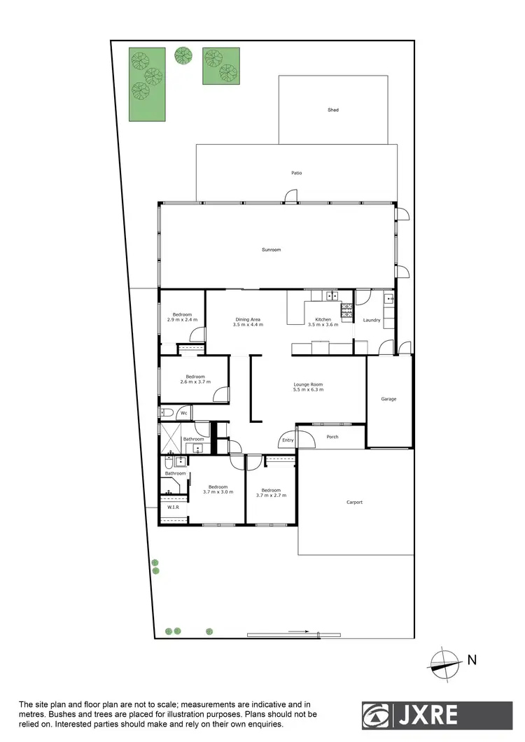 Floorplan of Homely house listing, 13 Glenelg Drive, Clayton South VIC 3169