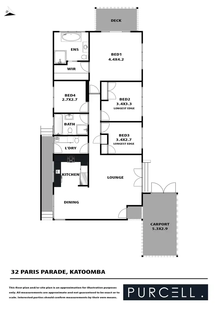 Floorplan of Homely house listing, 32 Paris Parade, Katoomba NSW 2780