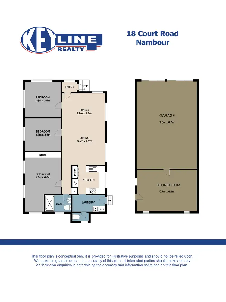Floorplan of Homely house listing, 18 Court Road, Nambour QLD 4560