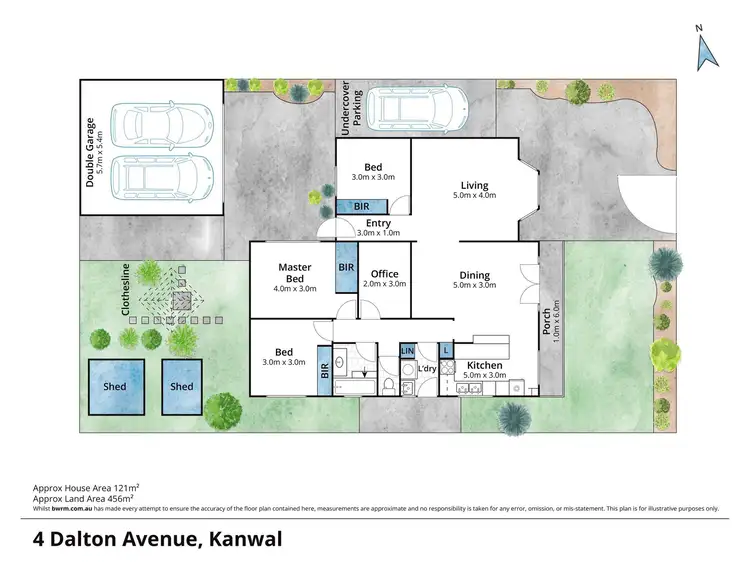 Floorplan of Homely house listing, 4 Dalton Avenue, Kanwal NSW 2259