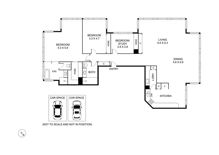 Floorplan of Homely apartment listing, 52/225 Beaconsfield Parade, Middle Park VIC 3206