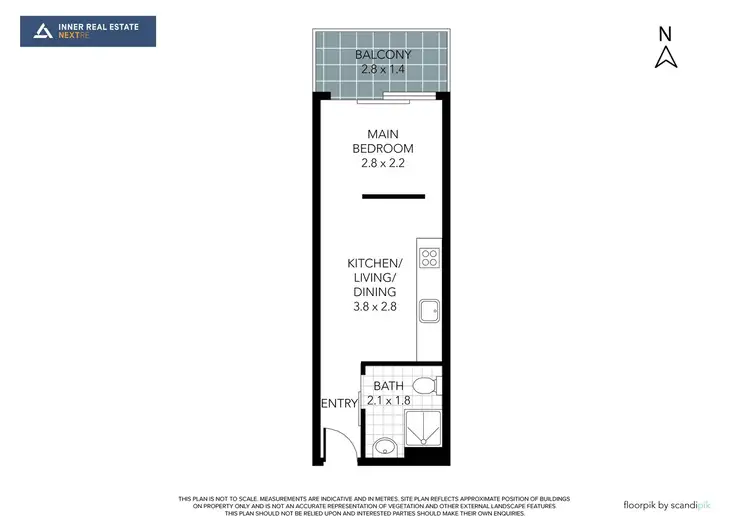 Floorplan of Homely apartment listing, 67/29 Lynch Street, Hawthorn VIC 3122