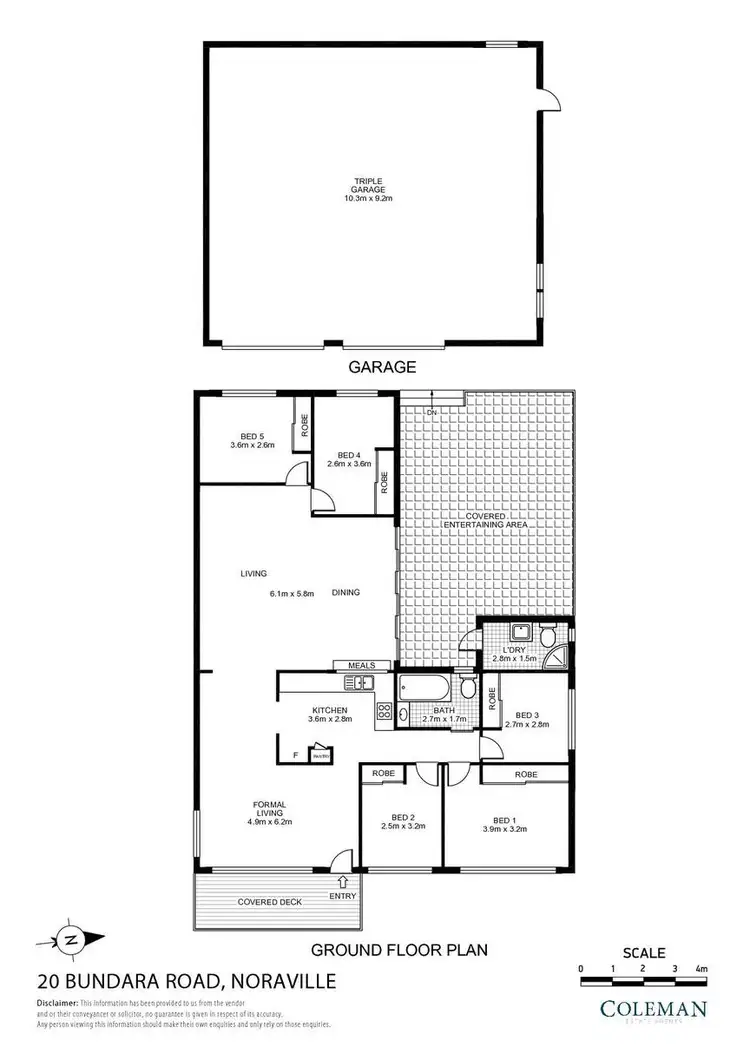 Floorplan of Homely house listing, 20 Bundara Road, Noraville NSW 2263