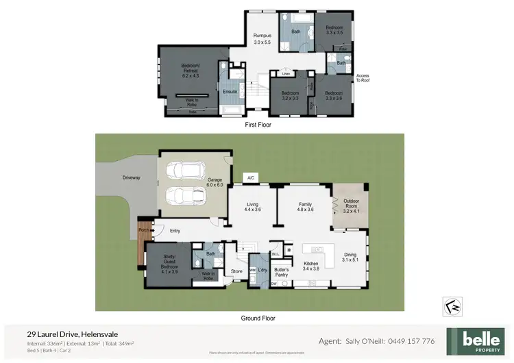Floorplan of Homely house listing, 29 Laurel Drive, Helensvale QLD 4212