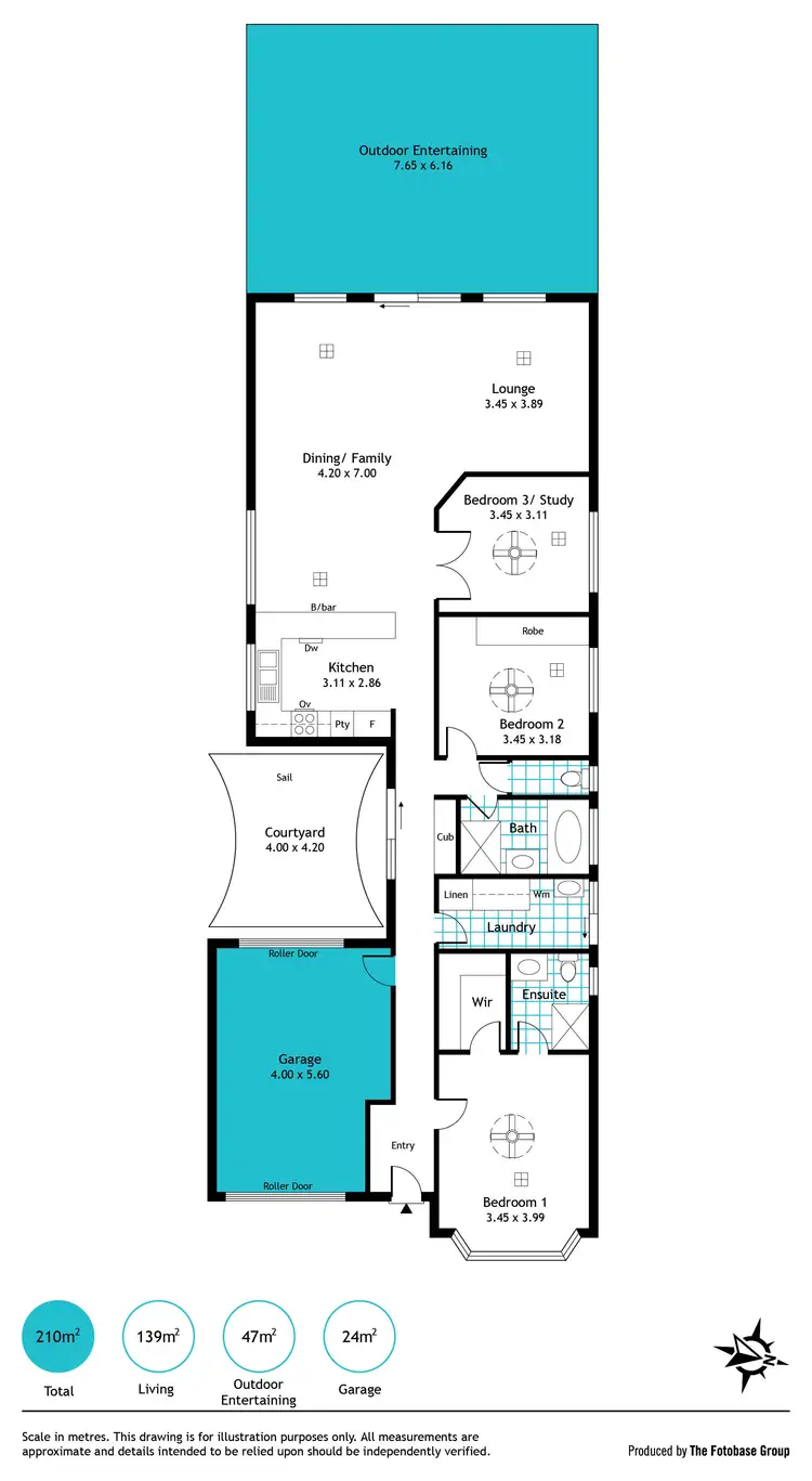 Floorplan of Homely house listing, 24 Beachway Avenue, Brooklyn Park SA 5032