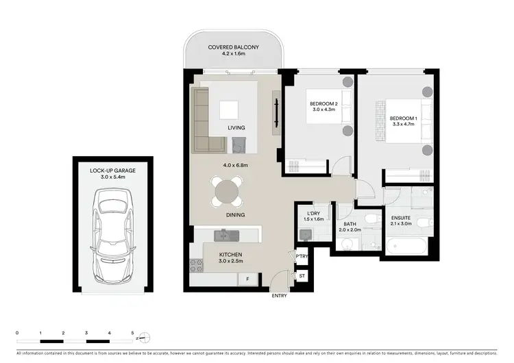 Floorplan of Homely apartment listing, 168/208-226 Pacific Highway, Hornsby NSW 2077