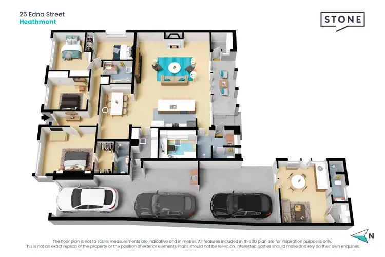 Floorplan of Homely house listing, 25 Edna Street, Heathmont VIC 3135