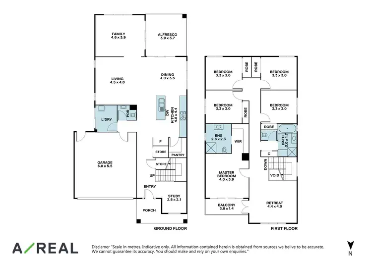 Floorplan of Homely house listing, 4 Acacia Street, Officer VIC 3809