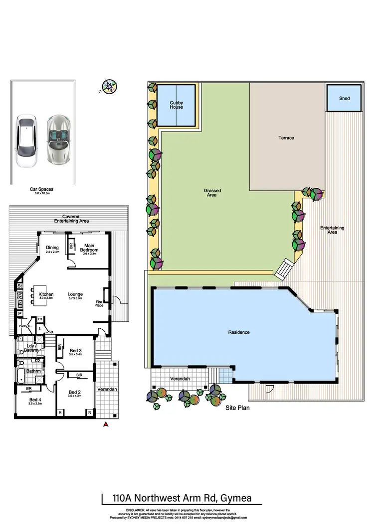 Floorplan of Homely house listing, 110A North West Arm Road, Gymea NSW 2227