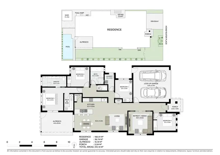 Floorplan of Homely house listing, 55 Honeyeater Place, Bli Bli QLD 4560