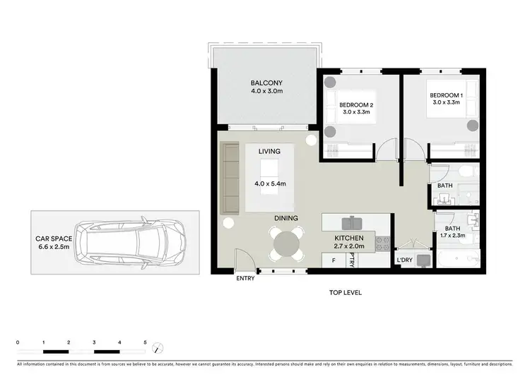 Floorplan of Homely apartment listing, 19/1 Mactier Street, Narrabeen NSW 2101