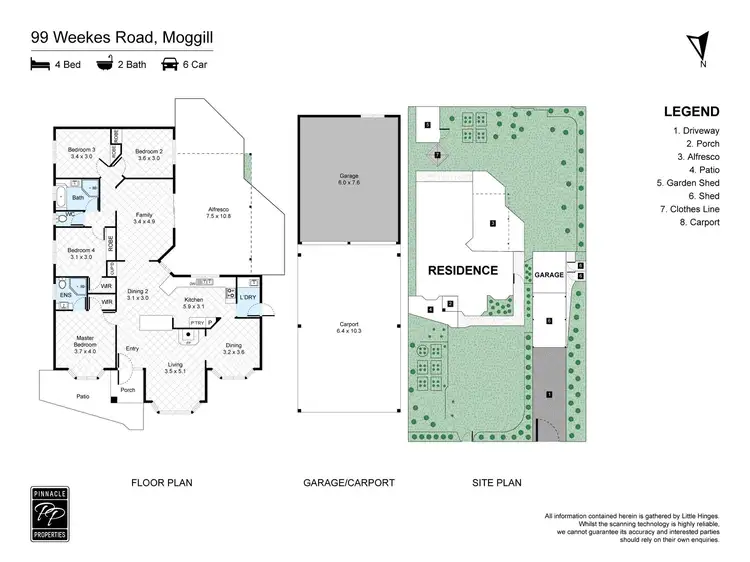 Floorplan of Homely house listing, 99 Weekes Road, Moggill QLD 4070