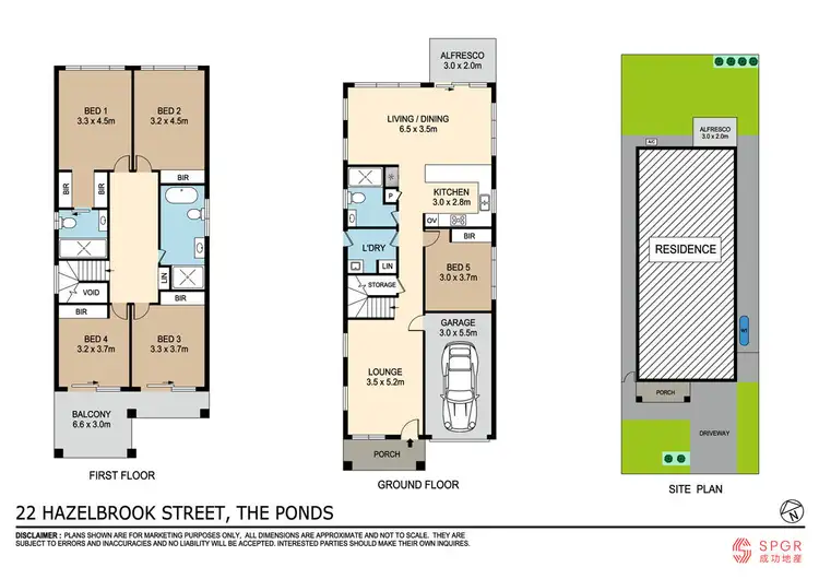 Floorplan of Homely house listing, 22 Hazelbrook Street, The Ponds NSW 2769
