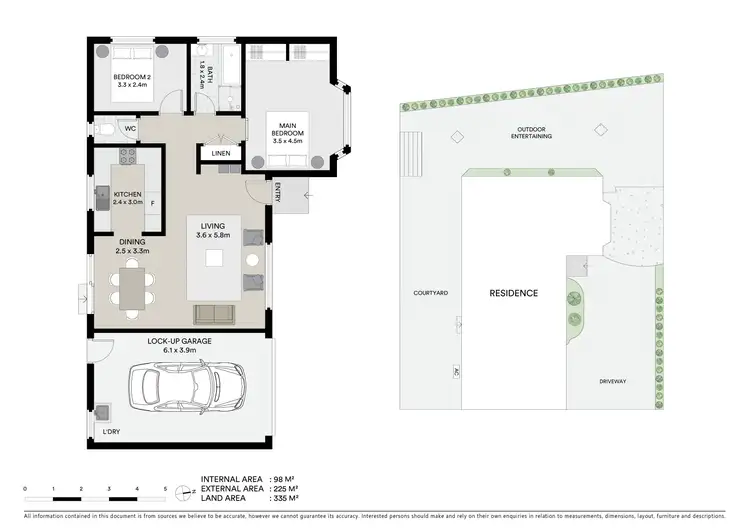 Floorplan of Homely villa listing, 2/251 Burge Road, Woy Woy NSW 2256