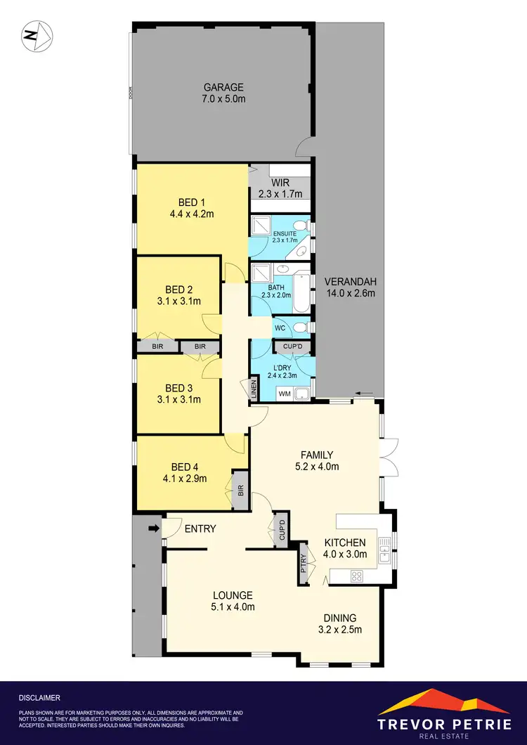Floorplan of Homely house listing, 7 Elaine Avenue, Alfredton VIC 3350