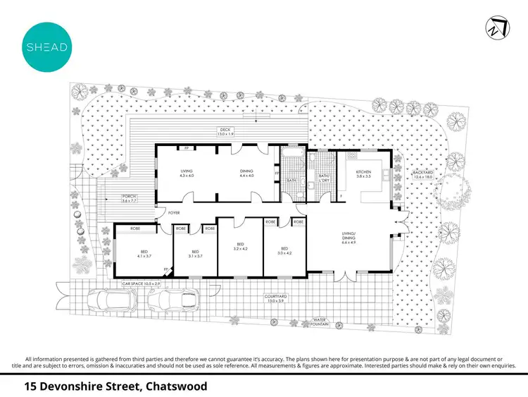 Floorplan of Homely house listing, 15 Devonshire Street, Chatswood NSW 2067