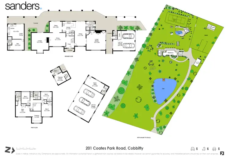 Floorplan of Homely house listing, 201 Coates Park Road, Cobbitty NSW 2570