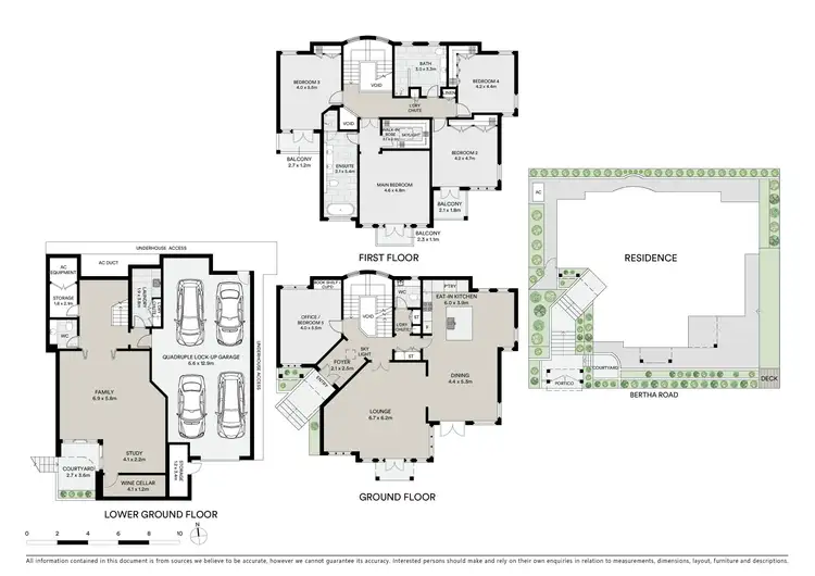 Floorplan of Homely house listing, 22 Bertha Road, Cremorne NSW 2090