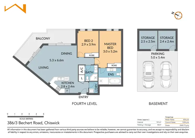 Floorplan of Homely apartment listing, 386/3 Bechert Road, Chiswick NSW 2046