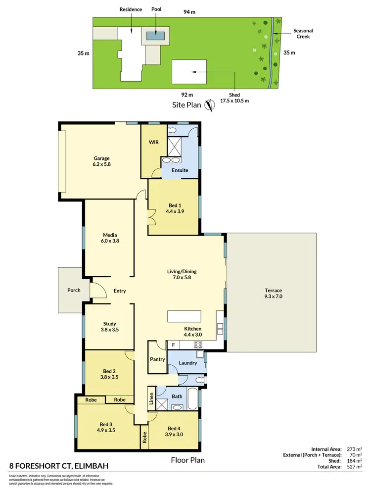 Floorplan of Homely house listing, 8 Foreshort Court, Elimbah QLD 4516