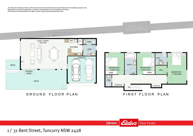 Floorplan of Homely villa listing, 1/31 Bent Street, Tuncurry NSW 2428