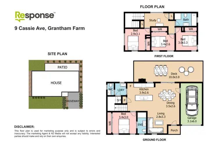 Floorplan of Homely house listing, 9 Cassie Avenue, Grantham Farm NSW 2765