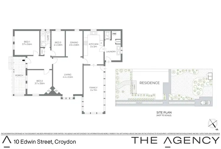 Floorplan of Homely house listing, 10 Edwin Street, Croydon NSW 2132
