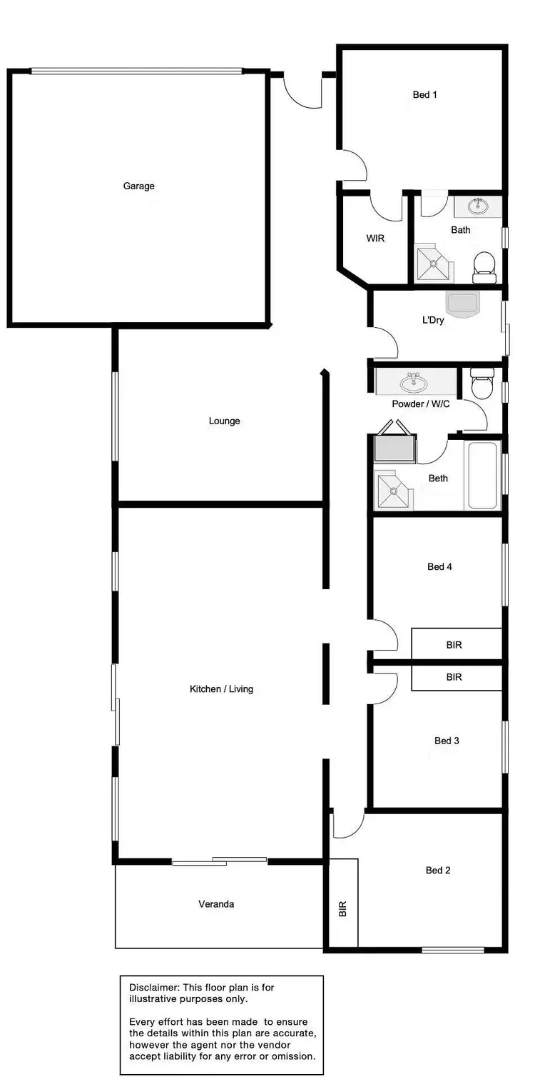 Floorplan of Homely house listing, 22 Rockdale Boulevard, Port Lincoln SA 5606