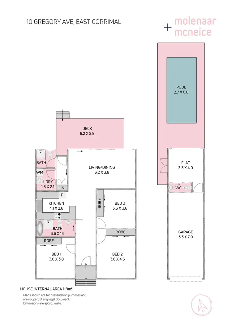 Floorplan of Homely house listing, 10 Gregory Avenue, East Corrimal NSW 2518