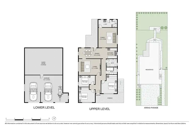 Floorplan of Homely house listing, 6 Arras Parade, Ryde NSW 2112
