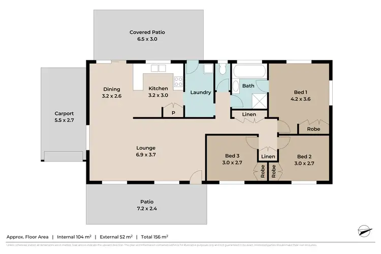 Floorplan of Homely house listing, 16 Dampier Court, Boronia Heights QLD 4124