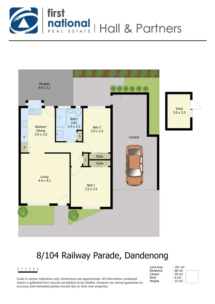 Floorplan of Homely unit listing, 8/104 Railway Parade, Dandenong VIC 3175