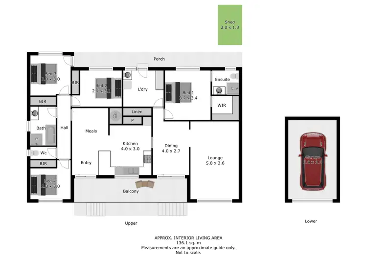 Floorplan of Homely house listing, 37 Craig Drive, Bellbridge VIC 3691