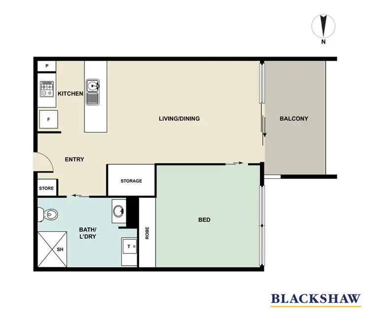 Floorplan of Homely apartment listing, 6/5 Burnie Street, Lyons ACT 2606