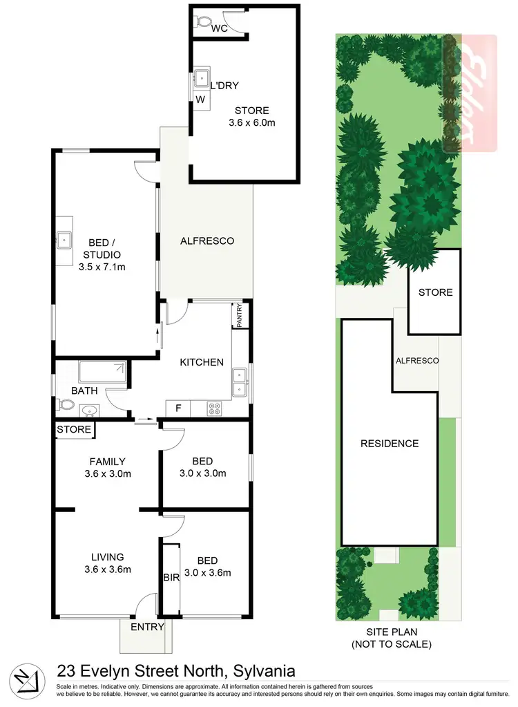 Floorplan of Homely house listing, 23 Evelyn Street North, Sylvania NSW 2224