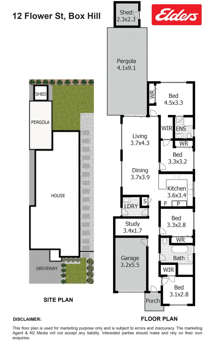 Floorplan of Homely house listing, 12 Flower Street, Box Hill NSW 2765