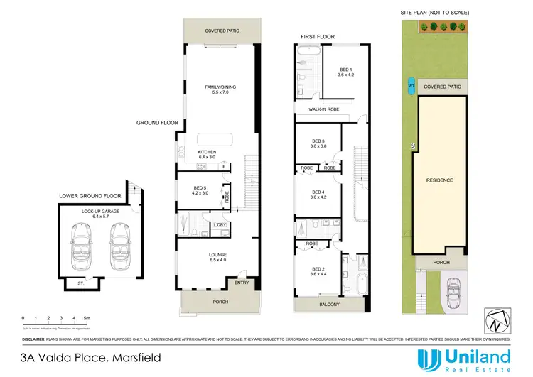 Floorplan of Homely semi-detached listing, 3A Valda Place, Marsfield NSW 2122